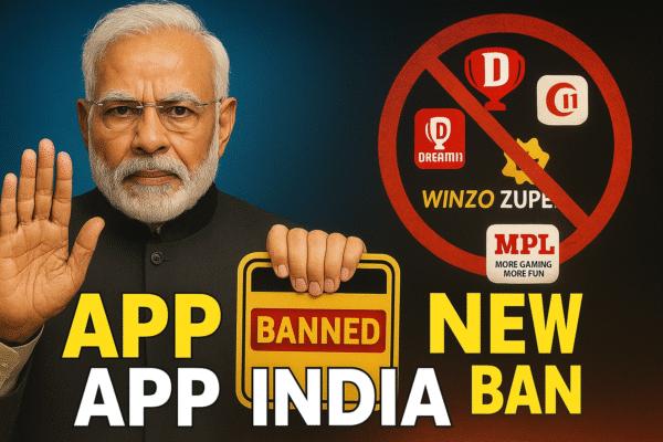 Online gming app ban