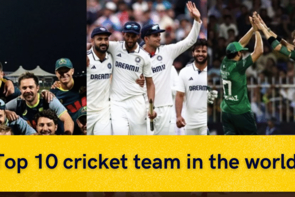 Top 10 cricket team in the world