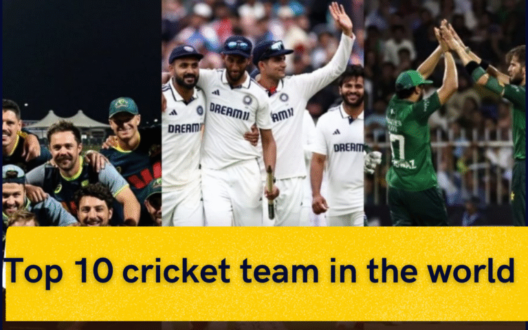 Top 10 Cricket Team in the World