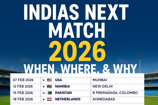 india next match 2026