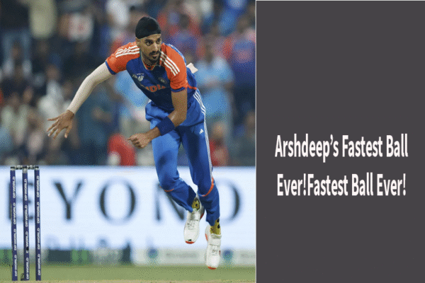Arshdeep’s Fastest Ball Ever!