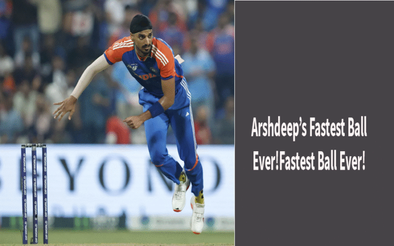 Arshdeep’s Fastest Ball Ever!